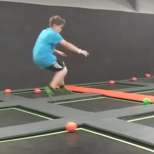 Trampoline Dodgeball